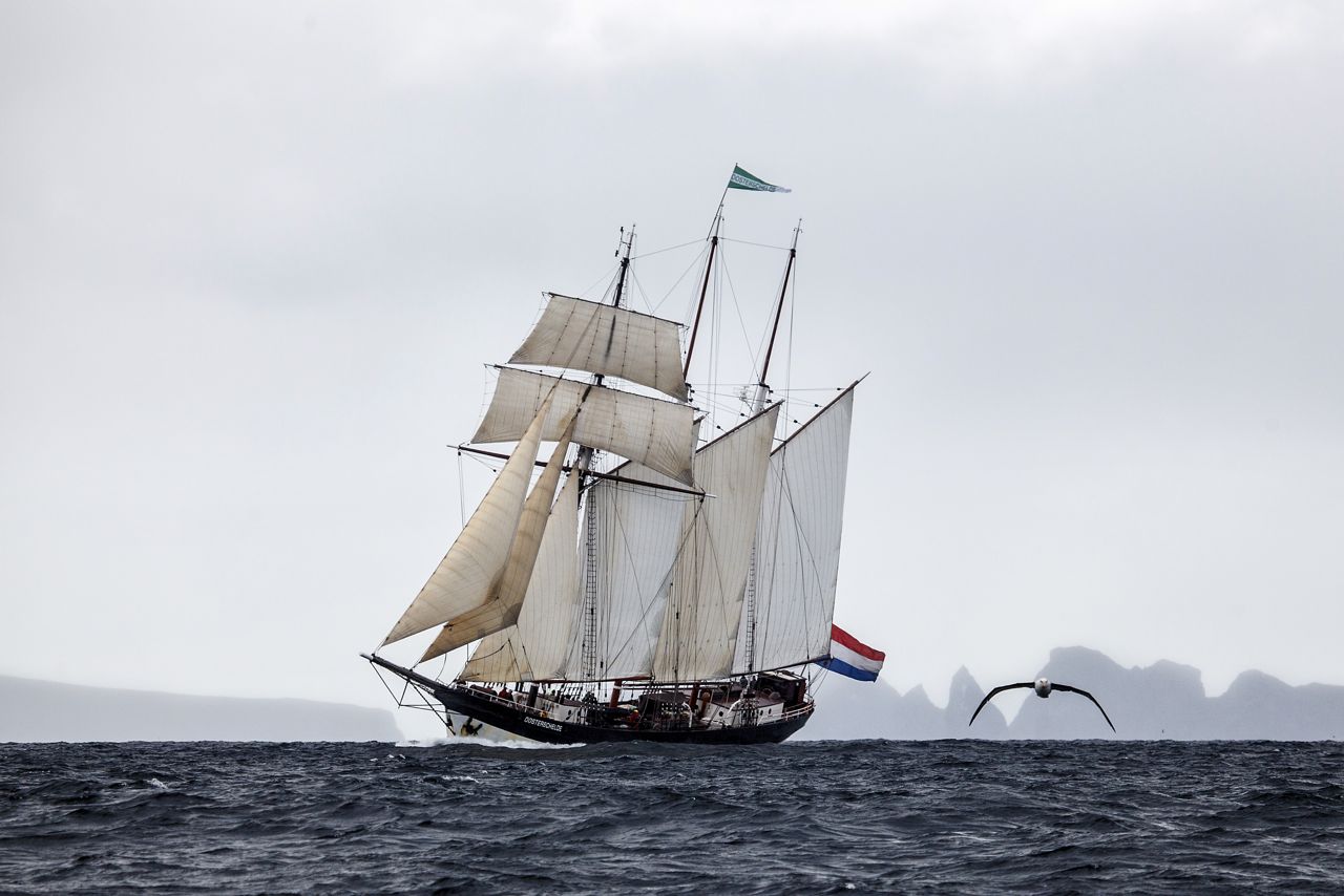 Le Oosterschelde au Cap Horn