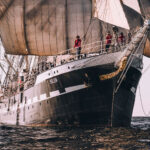 Belem en mer vu de la proue (c) V. Curutchet - Caisse d'Épargne